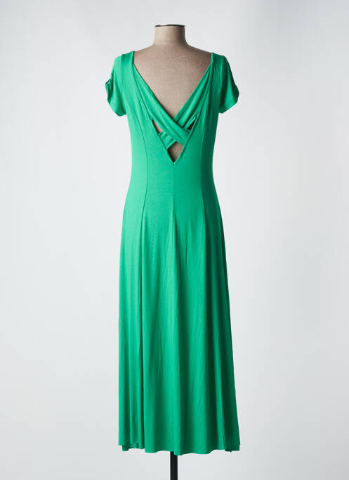 Robe longue vert MALOKA pour femme