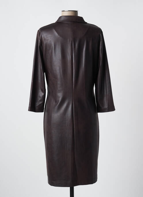 Robe mi-longue marron EVA KAYAN pour femme