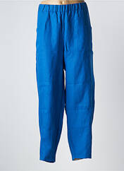 Pantalon large bleu MALOKA pour femme seconde vue