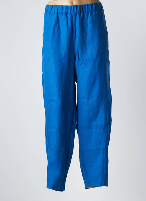 Pantalon large bleu MALOKA pour femme