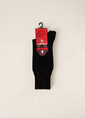 Chaussettes noir LABONAL pour homme seconde vue