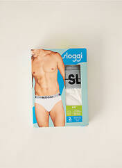 Slip blanc SLOGGI pour homme seconde vue