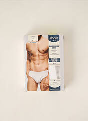 Slip blanc SLOGGI pour homme seconde vue