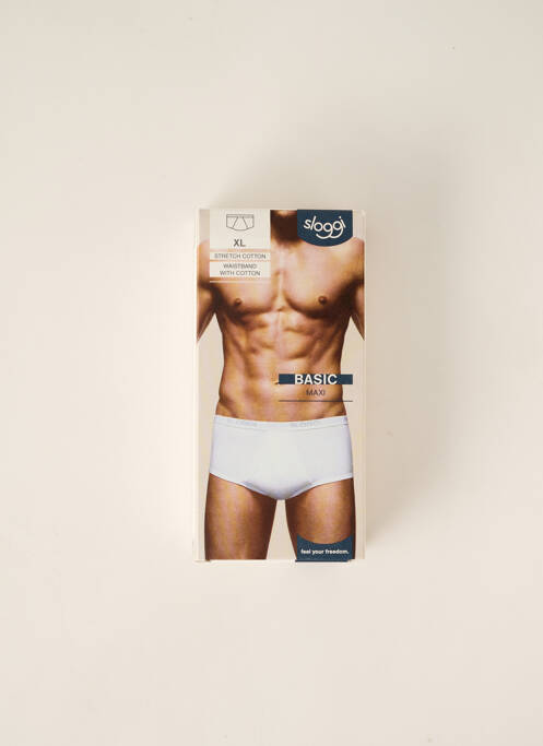 Boxer blanc SLOGGI pour homme