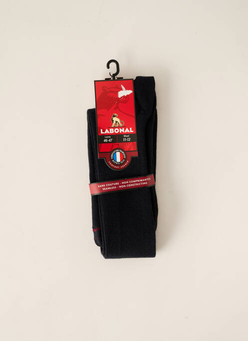 Chaussettes bleu LABONAL pour homme