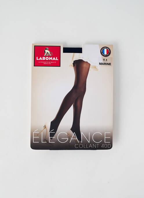 Collants bleu LABONAL pour femme