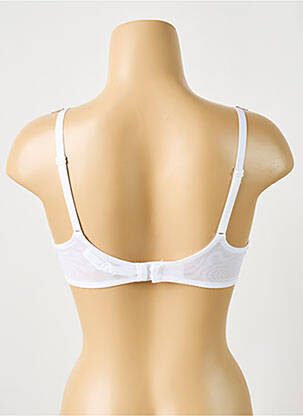 Soutien-gorge légère et transparente haut soutien-gorge emboitant blanc CHANTELLE femme