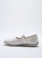 Chaussons/Pantoufles argent BELLAMY pour fille seconde vue