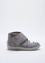 Chaussons/Pantoufles gris BELLAMY pour garçon seconde vue