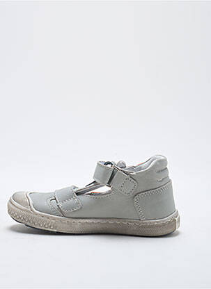 Sandales/nu pieds semelle amovible bout rond gris BELLAMY garçon