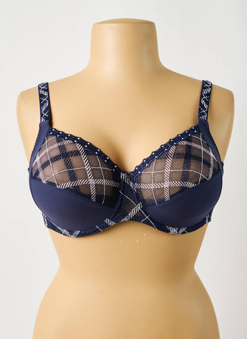 Soutien-gorge bleu LOUISA BRACQ pour femme