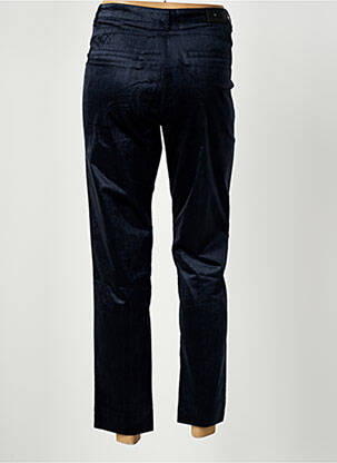 Pantalon chino taille basse taille basse bleu JOCAVI femme