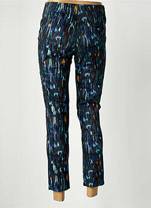 Pantalon 7/8 stretch taille normale bleu PAUL BRIAL femme