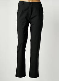 Pantalon chino tissage popeline taille haute vert LE PETIT BAIGNEUR femme