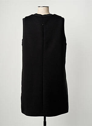 Robe courte sans manche sans manche noir RIVIERES DE LUNE femme