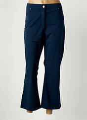 Pantalon 7/8 bleu PAUL BRIAL pour femme seconde vue