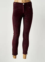 Pantalon 7/8 rouge PAUL BRIAL pour femme seconde vue