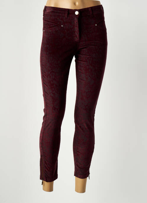 Pantalon 7/8 rouge PAUL BRIAL pour femme