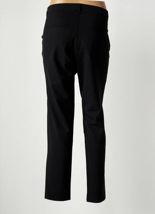 Pantalon chino noir RIVIERES DE LUNE pour femme