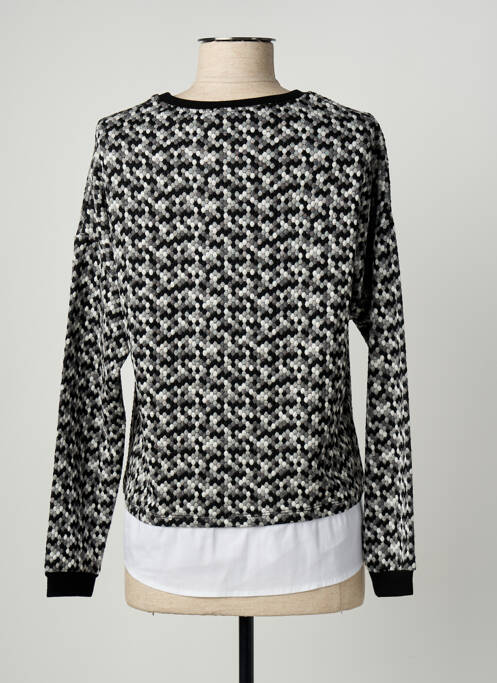 Sweat-shirt gris SEE THE MOON pour femme