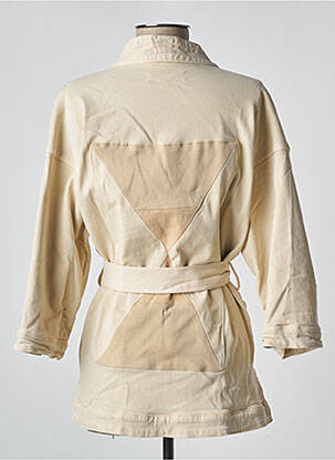 Veste casual coupe cintrée beige YAYA femme