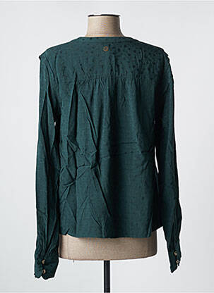 Blouse imprimé fantaisie manches longues vert LOLA ESPELETA femme