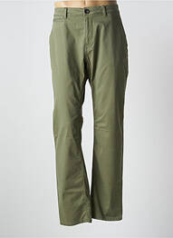Pantalon droit stretch taille normale vert TOM TAILOR homme