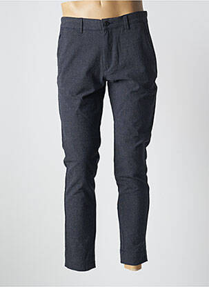 Pantalon chino stretch taille normale bleu JACK & JONES homme