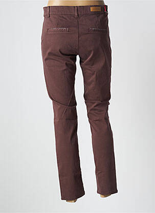 Jeans coupe slim stretch taille normale marron HOPPY femme