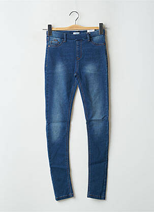 Jeans skinny stretch taille élastique bleu MAYORAL fille