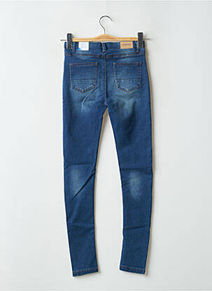 Jeans skinny stretch taille élastique bleu MAYORAL fille