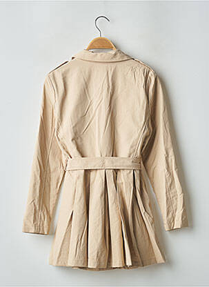 Trench poches sans capuche beige MAYORAL fille