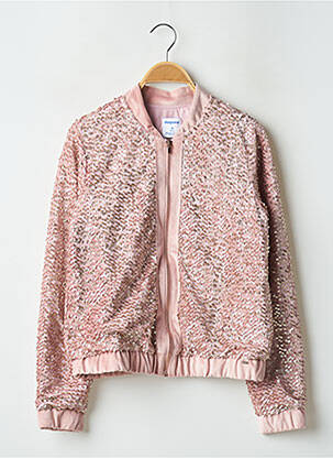 Veste casual col rond rose MAYORAL fille