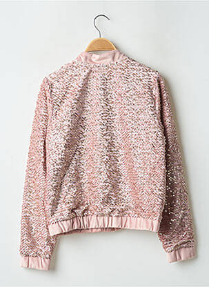 Veste casual col rond rose MAYORAL fille