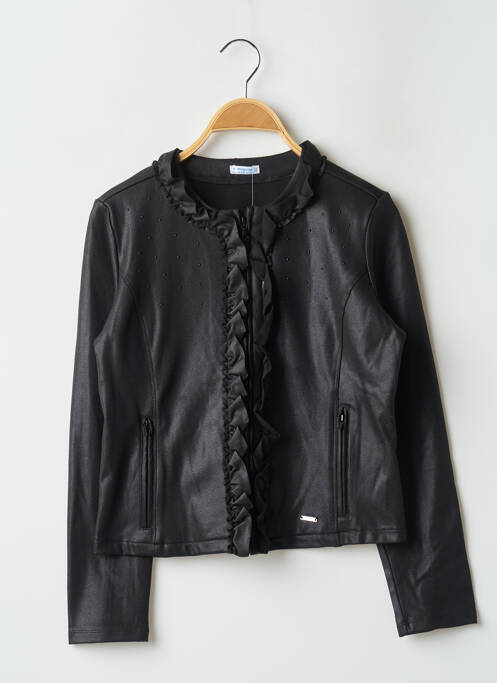 Veste casual noir MAYORAL pour fille