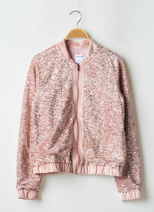 Veste casual rose MAYORAL pour fille