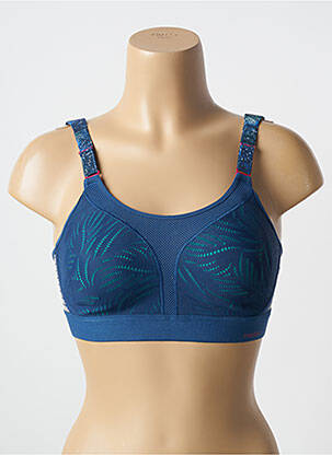 Soutien-gorge bleu TRIACTION BY TRIUMPH pour femme