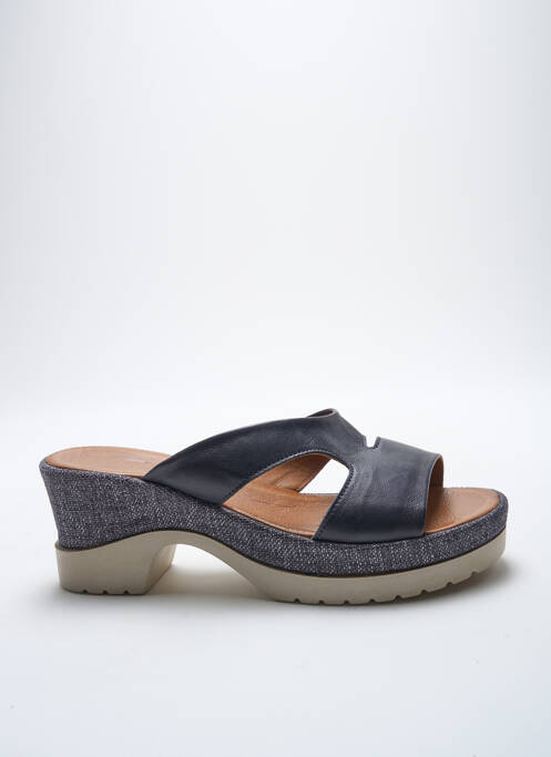 Mules/Sabots bleu LUNE & L'AUTRE pour femme