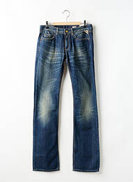 Jeans coupe slim taille basse taille basse bleu REPLAY femme