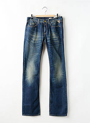 Jeans coupe slim taille basse taille basse bleu REPLAY femme