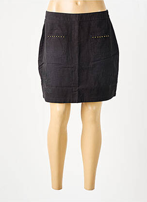 Jupe courte poches noir DESIGUAL femme