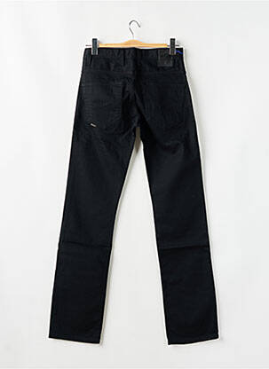 Jeans coupe droite fermeture boutonnée sur le devant taille normale noir SALSA homme
