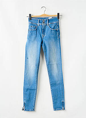 Jeans skinny taille haute taille haute bleu SALSA femme