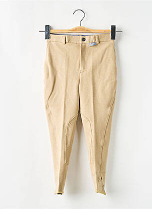 Pantacourt slim taille élastique beige BELSTAR fille