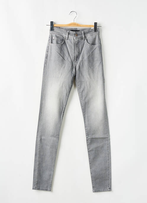 Jeans skinny taille haute taille haute gris SALSA femme