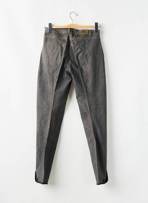 Jeans coupe slim gris EQUI-THEME pour femme