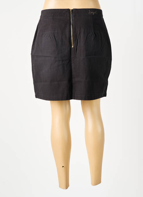 Jupe courte noir DESIGUAL pour femme