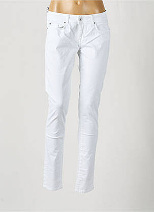 Pantalon slim poches blanc SALSA femme