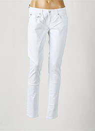 Pantalon slim poches blanc SALSA femme