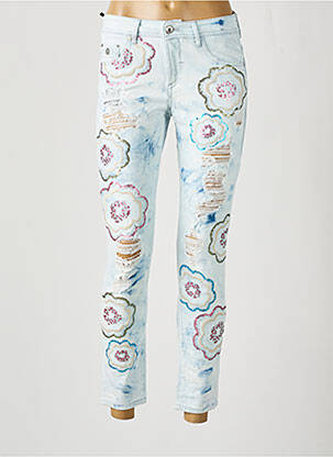 Jeans coupe slim poches bleu SALSA femme